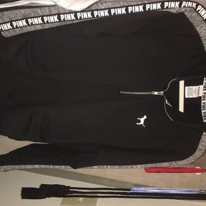 Vs Pink Sweater Black